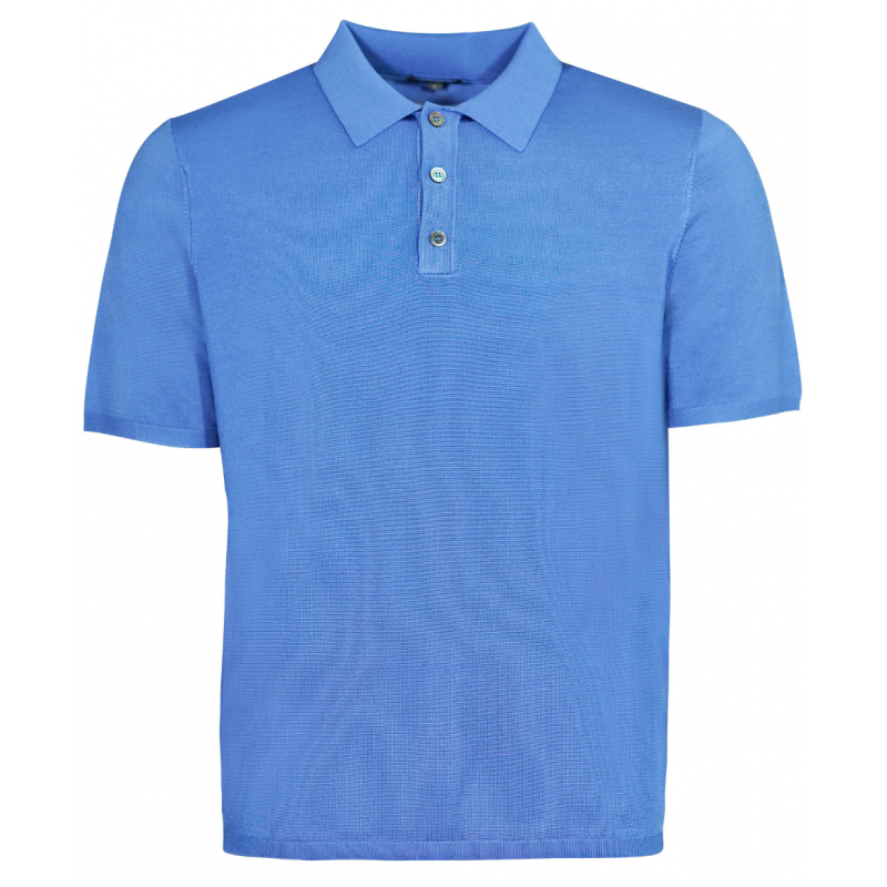 Polo homme en pure coton jersey