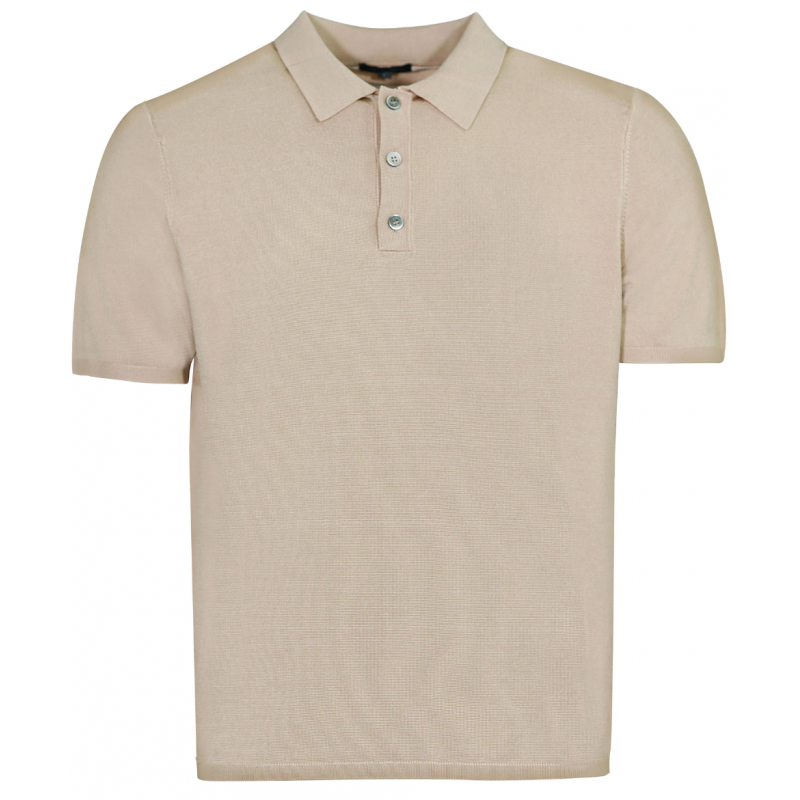 Polo homme en pure coton jersey