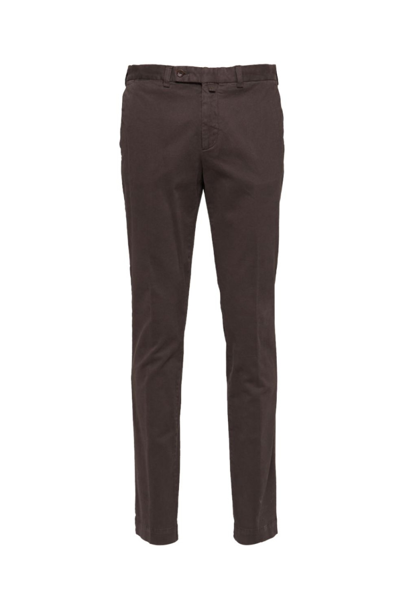 Pantalon homme ajusté en coton stretch