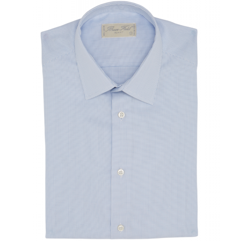 Chemise homme cintrée pur coton piqué Lisbonne