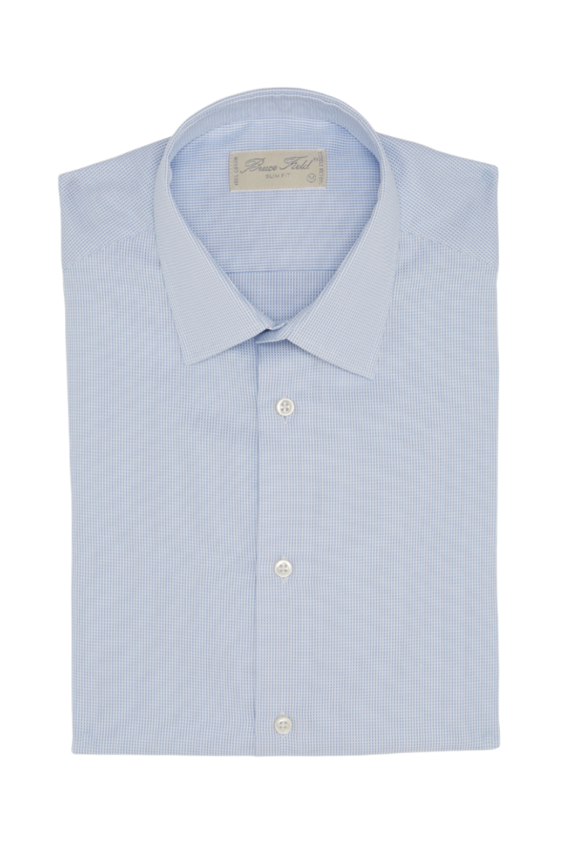 Chemise homme cintrée pur coton piqué Lisbonne