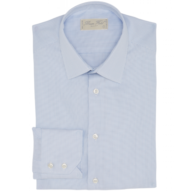 Chemise homme cintrée pur coton piqué Lisbonne