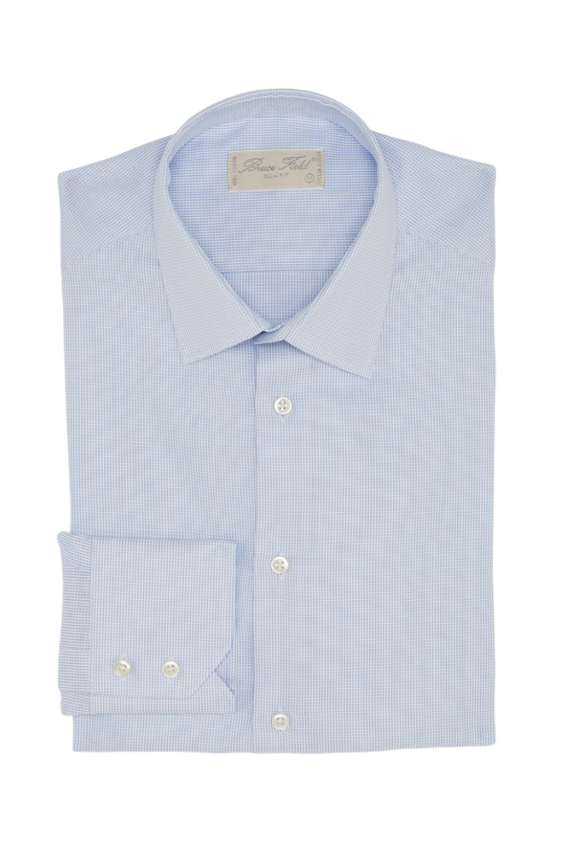 Chemise homme cintrée pur coton piqué Lisbonne