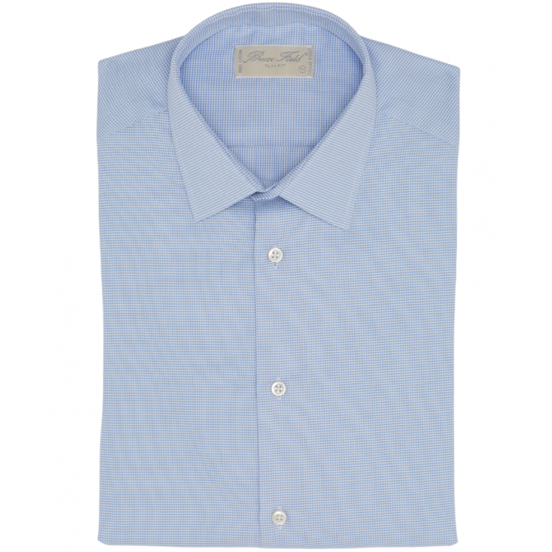 Chemise homme cintrée pur coton piqué Lisbonne