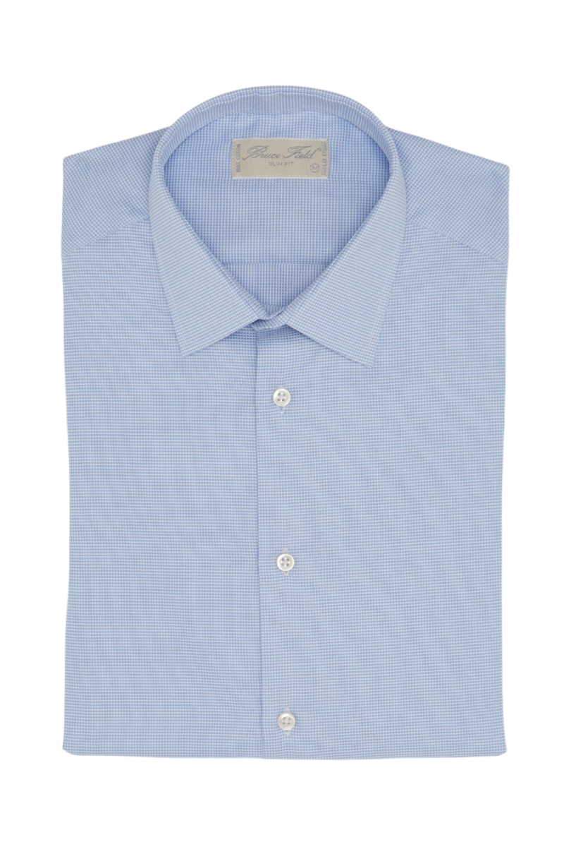 Chemise homme cintrée pur coton piqué Lisbonne
