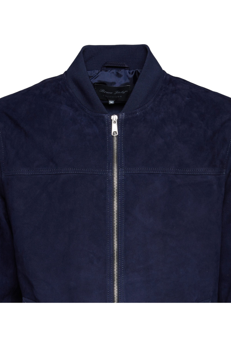 Blouson Teddy en daim