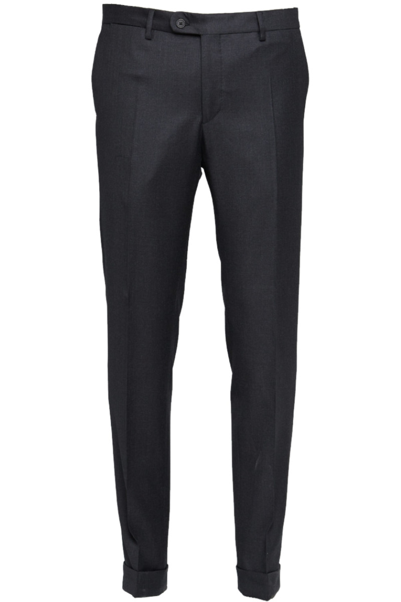 Pants in Tartan 100% Wool straight-cut