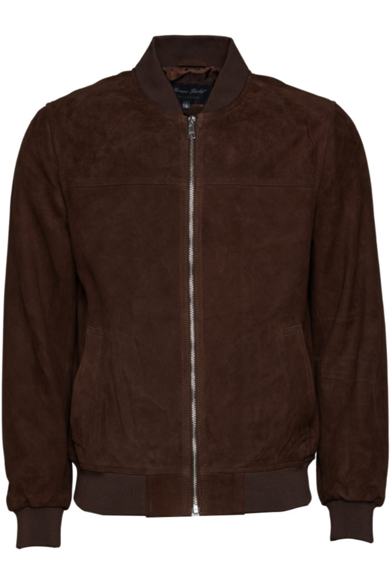 Blouson Teddy en daim