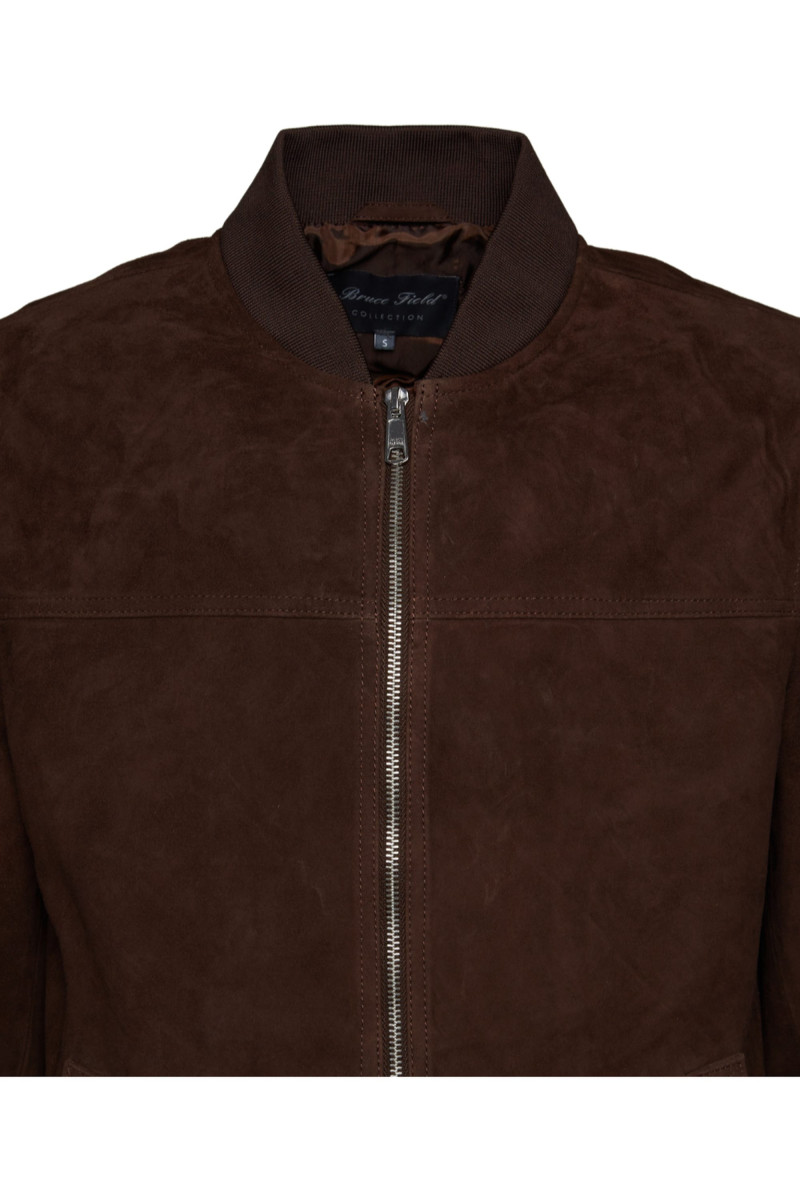 Blouson Teddy en daim