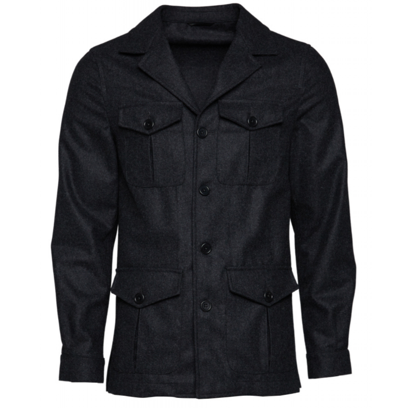 Veste Saharienne flanelle