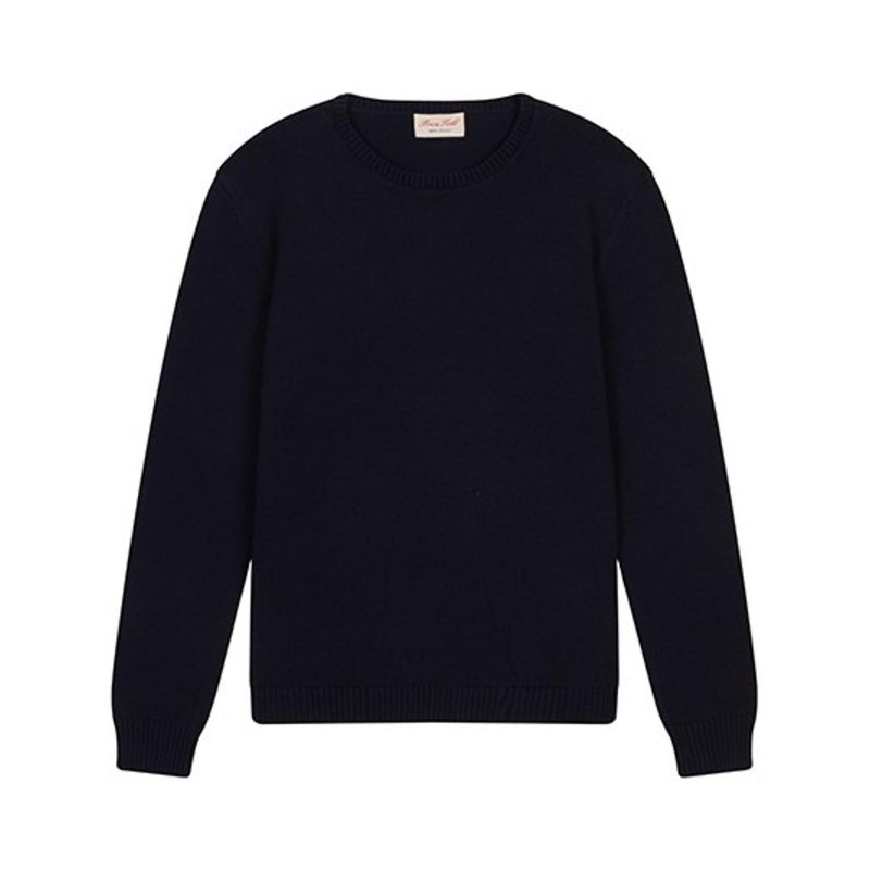 Pull homme ras du cou en pure coton