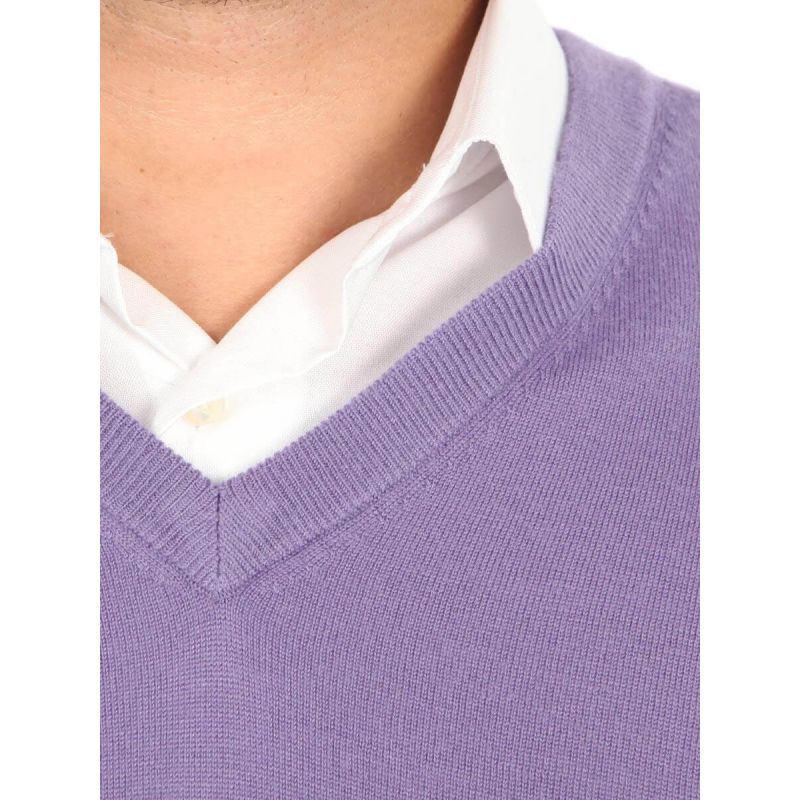 Mens sweater 100% cashmere end V-neck