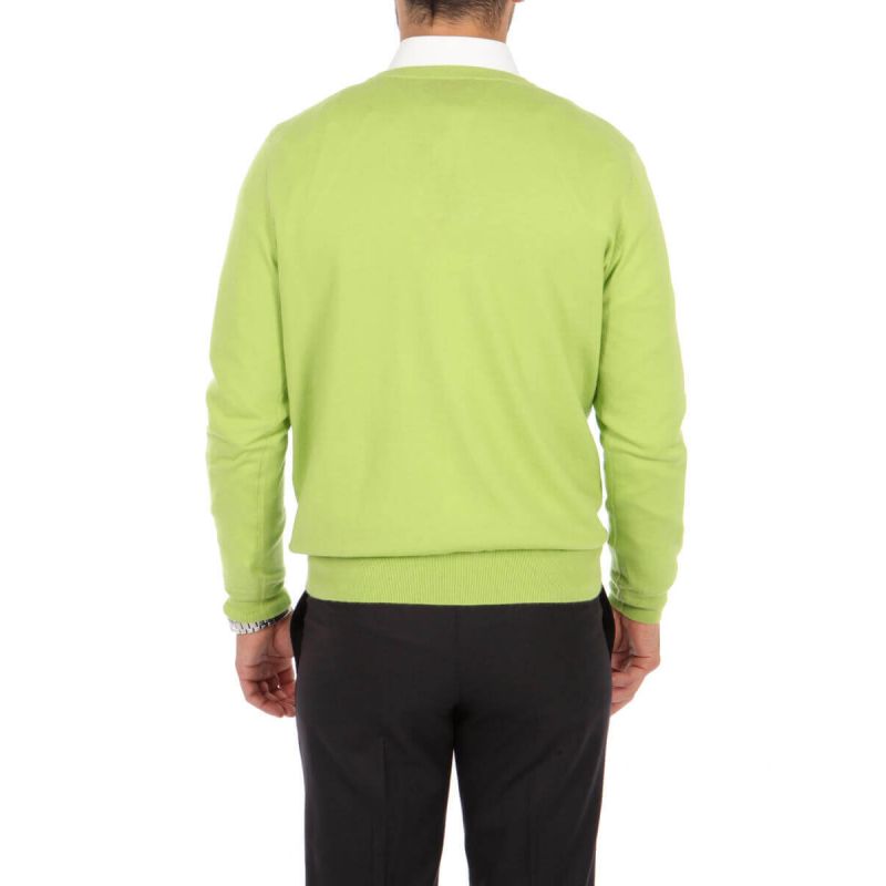 Mens sweater 100% cashmere end V-neck