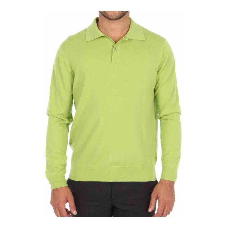 Polo homme en pur cachemire fin