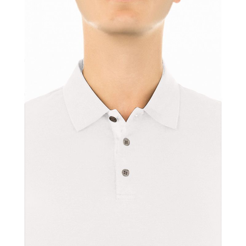 Polo homme en pure coton jersey