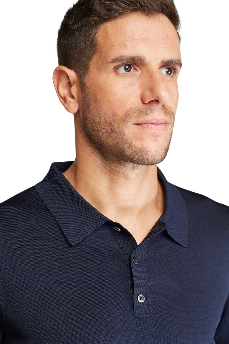 Polo Viscose manches longues