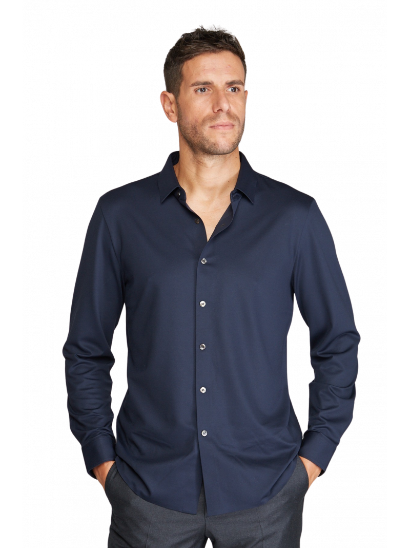Polo chemise manches longues