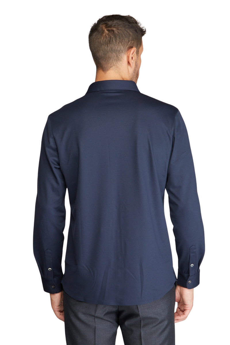 Polo chemise manches longues