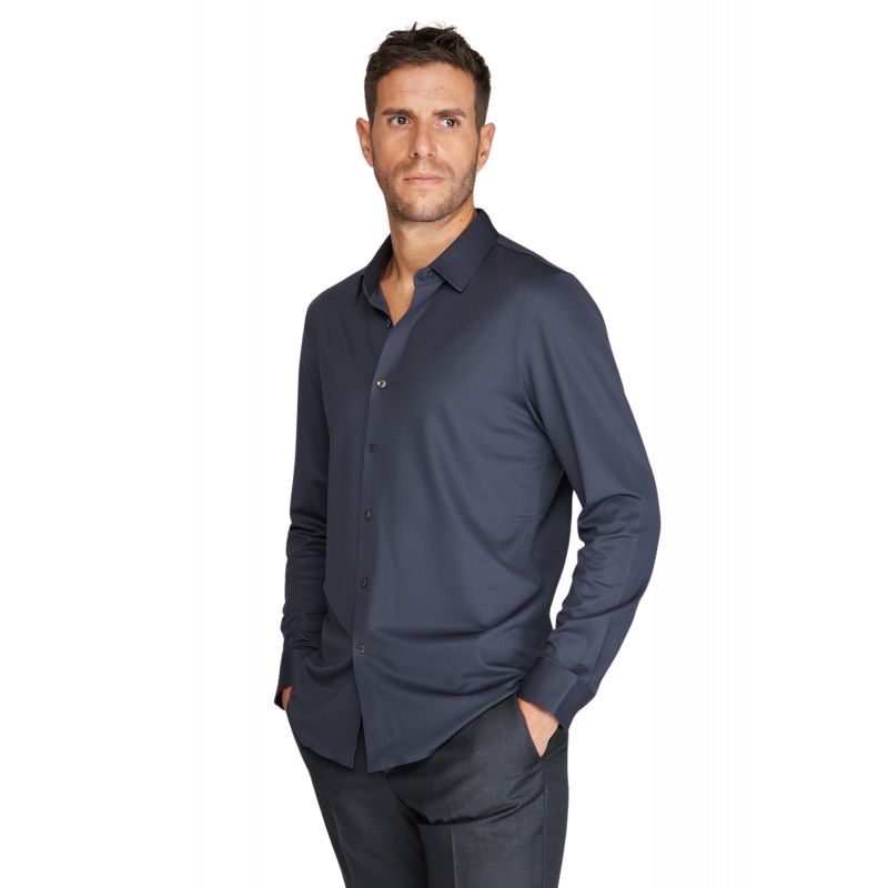 Polo chemise manches longues