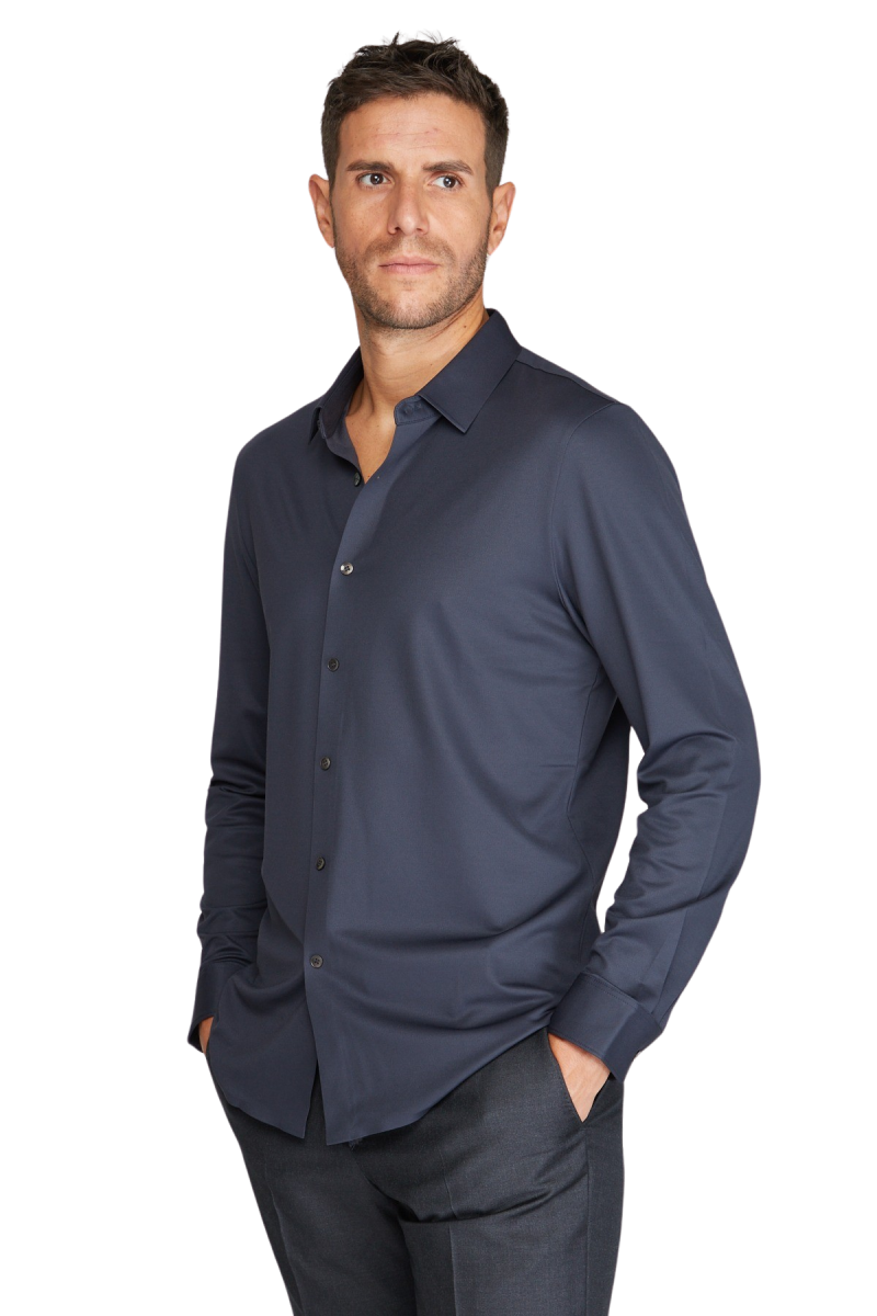 Polo chemise manches longues