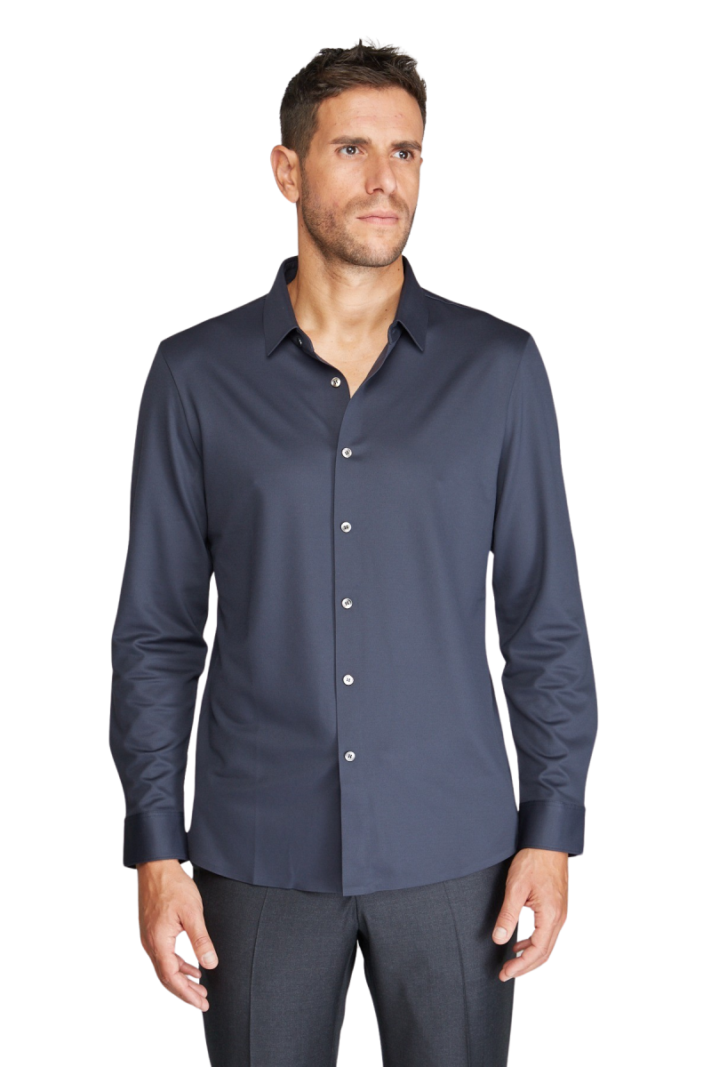 Polo chemise manches longues