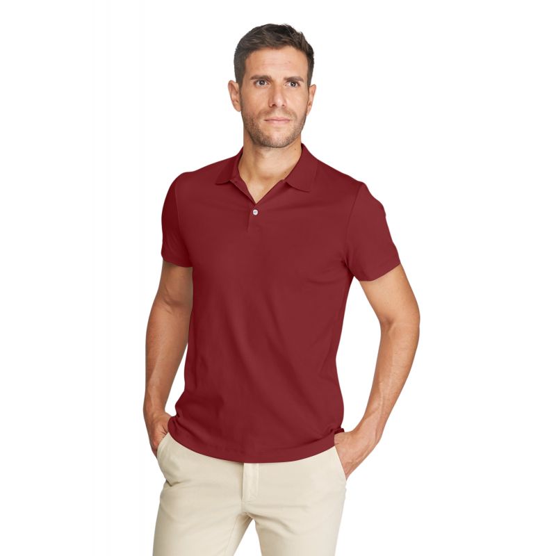 Polo Theo pur coton jersey