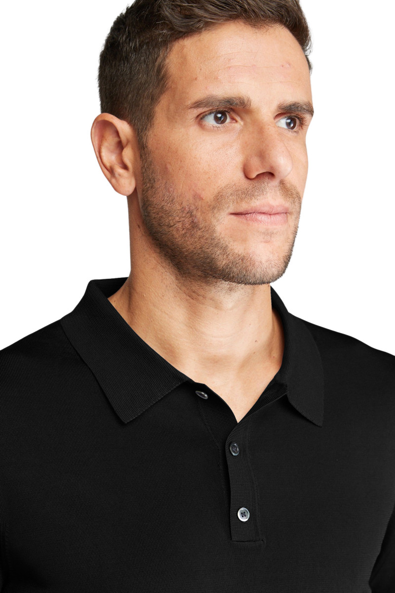 Polo Viscose manches longues