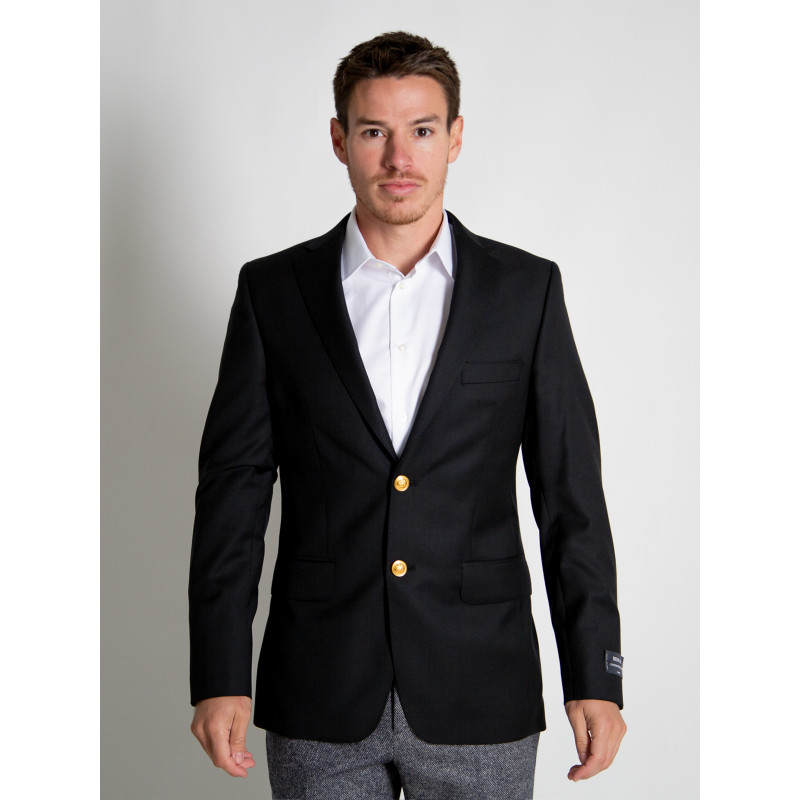 Blazer Man with golden buttons wool Reda