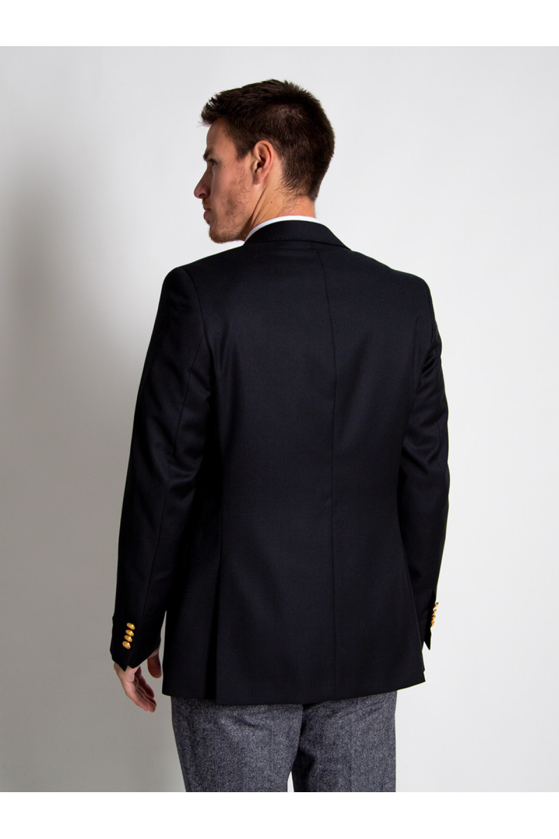 Blazer Dario ajusté pure laine piquée