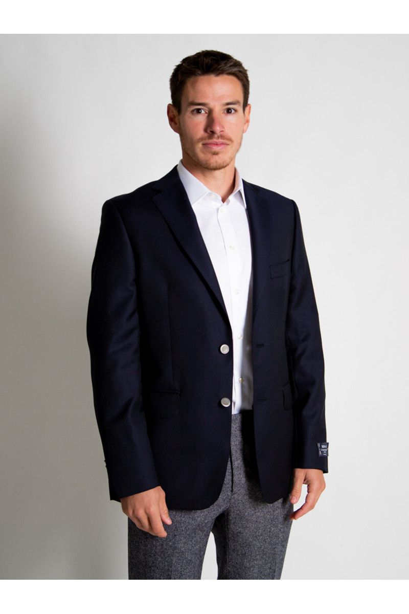 Blazer Dario ajusté pure laine piquée