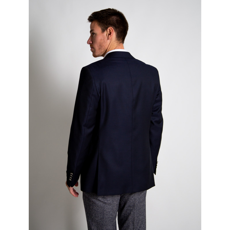 Blazer Man with golden buttons wool Reda