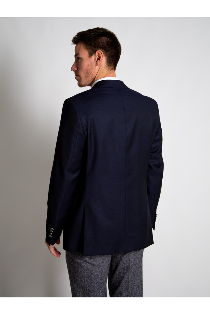 Blazer Dario ajusté pure laine piquée