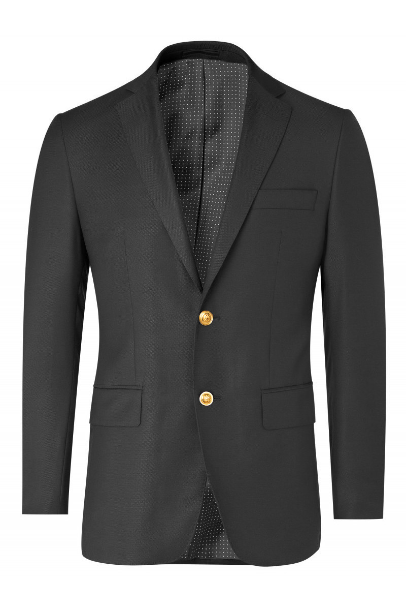 Blazer Dario ajusté pure laine piquée