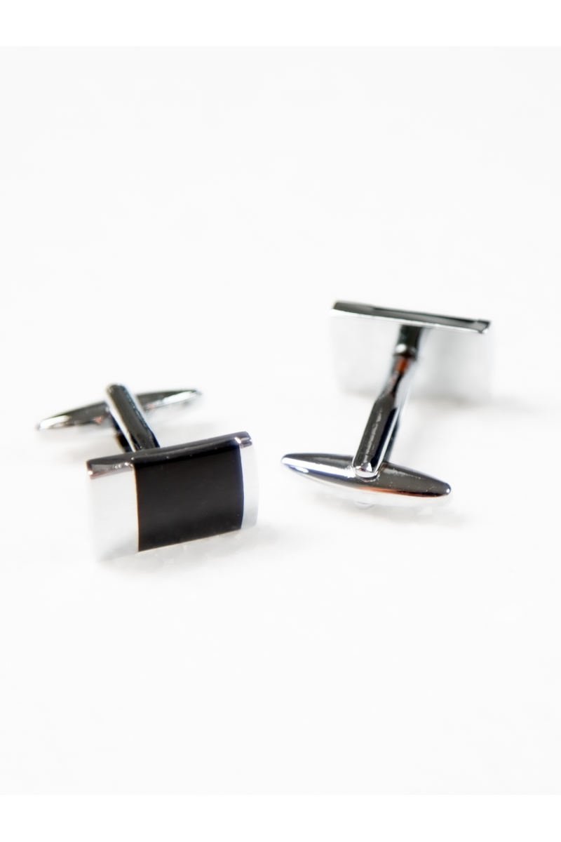 Bicolor Rectangular Cufflinks