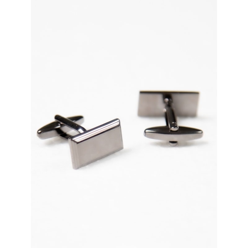 Bicolor Rectangular Cufflinks