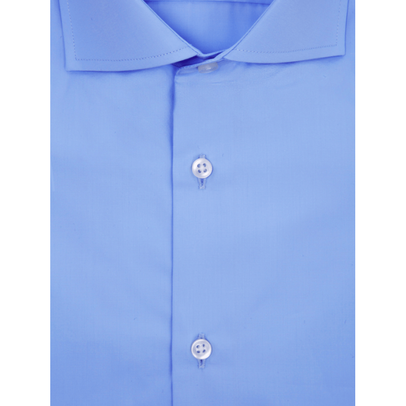 Shirt slim fit classic pure cotton Italian collar 