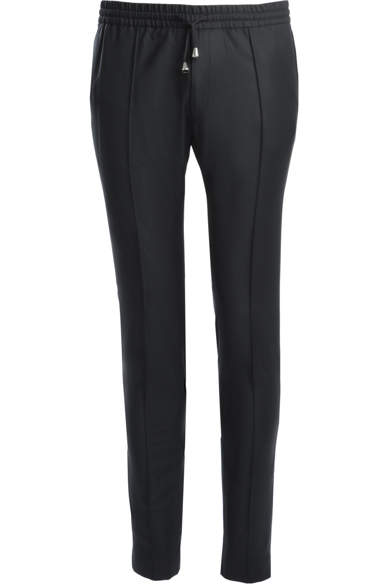 Pantalon Dany fuselé à cordon Fil à Fil pure laine Vitale Barberis Canonico Super 110's