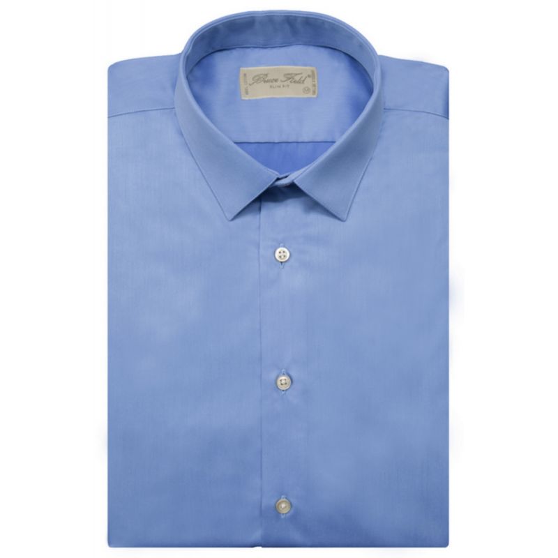 Chemise Benton cintrée pur coton unie