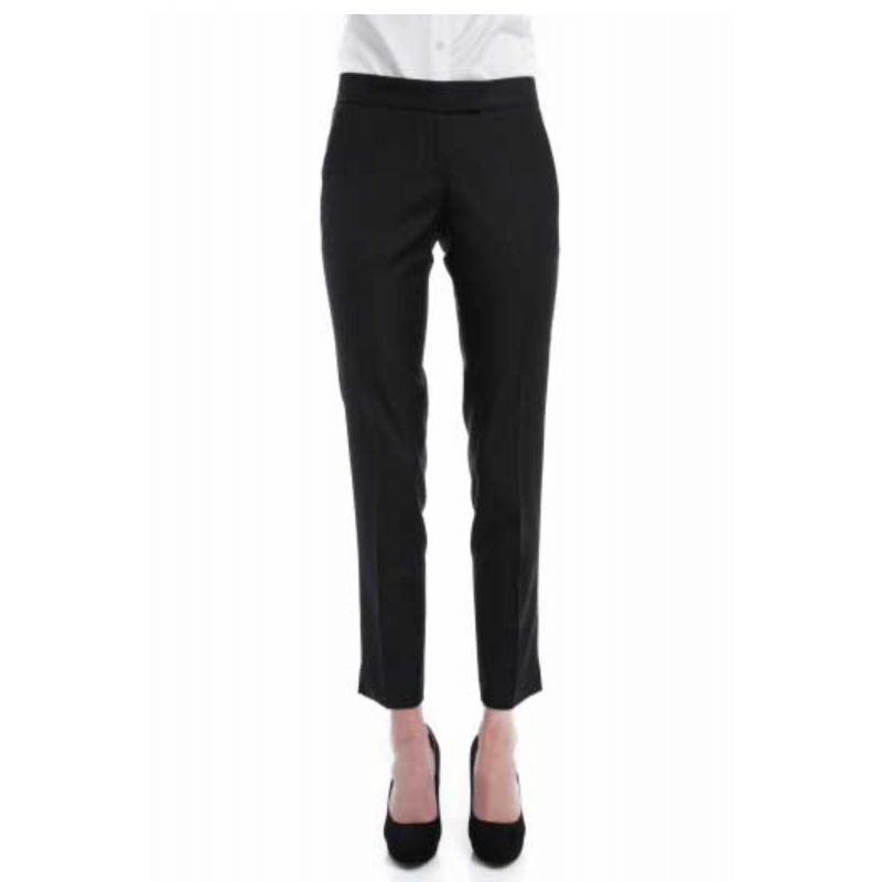 Cigarette pants women wool 110's Vitale Barberis Canonico