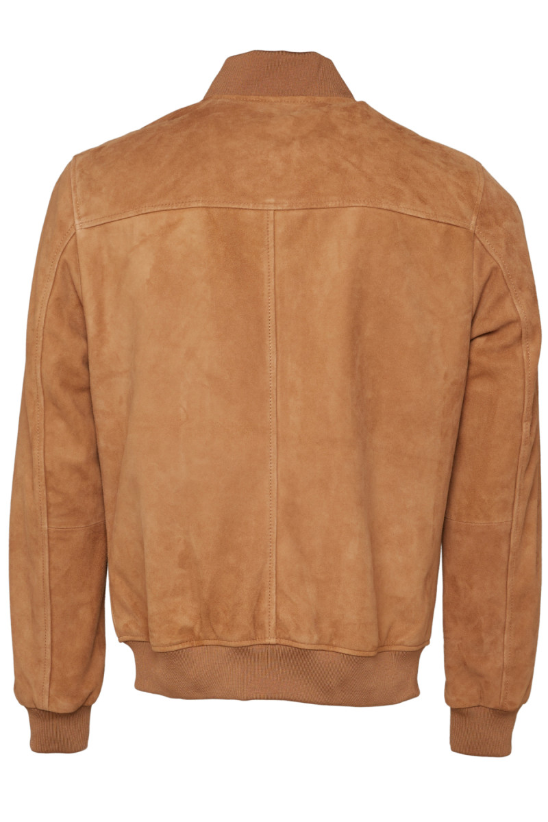 Blouson Teddy en daim