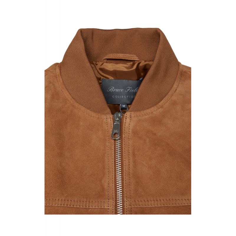 Blouson Teddy en daim