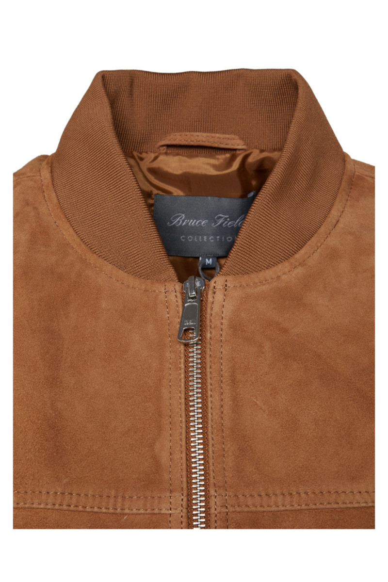 Blouson Teddy en daim