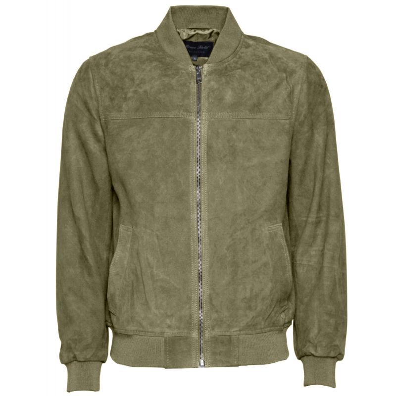 Blouson Teddy en daim