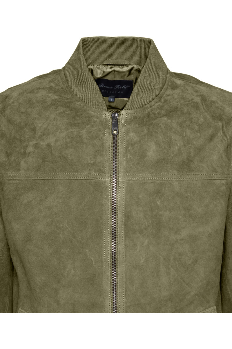 Blouson Teddy en daim