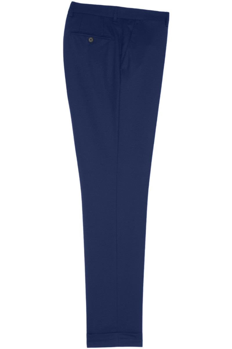 Pants in Tartan 100% Wool straight-cut