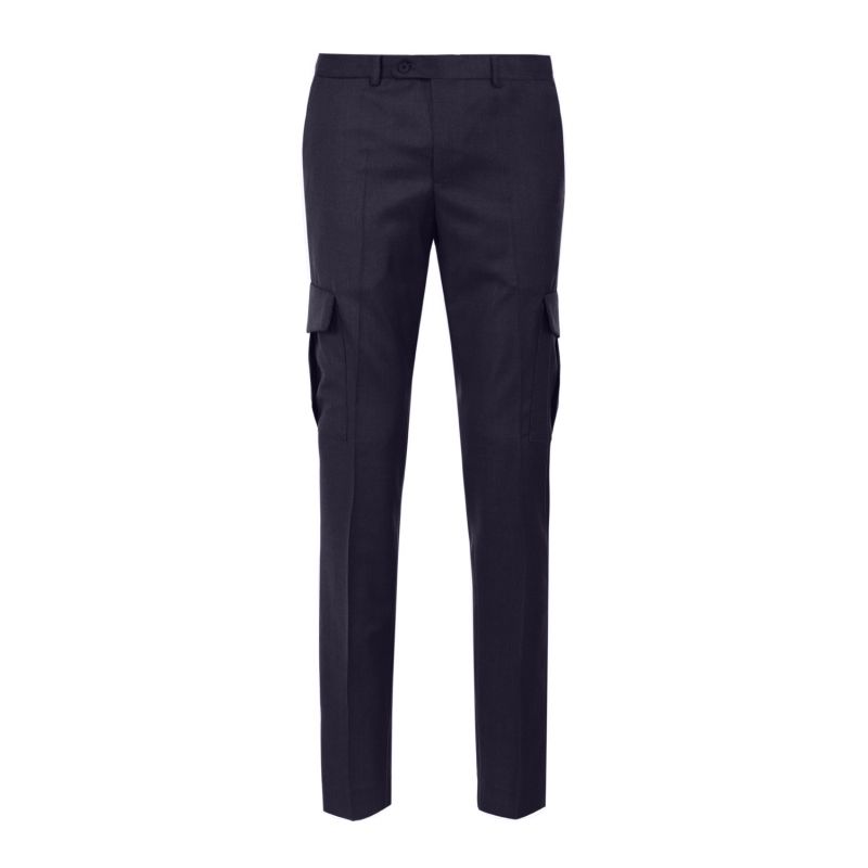 Pantalon Patrick ajusté poche cargot en pure laine Vitale Barberis 110's