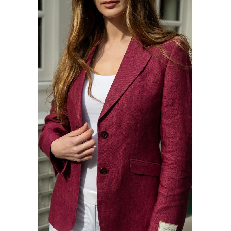 Daniela fitted palatine velvet jacket