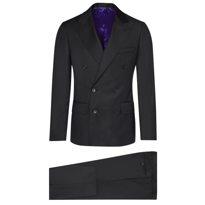 copy of Double-Breasted Pure Wool Fitted Suit