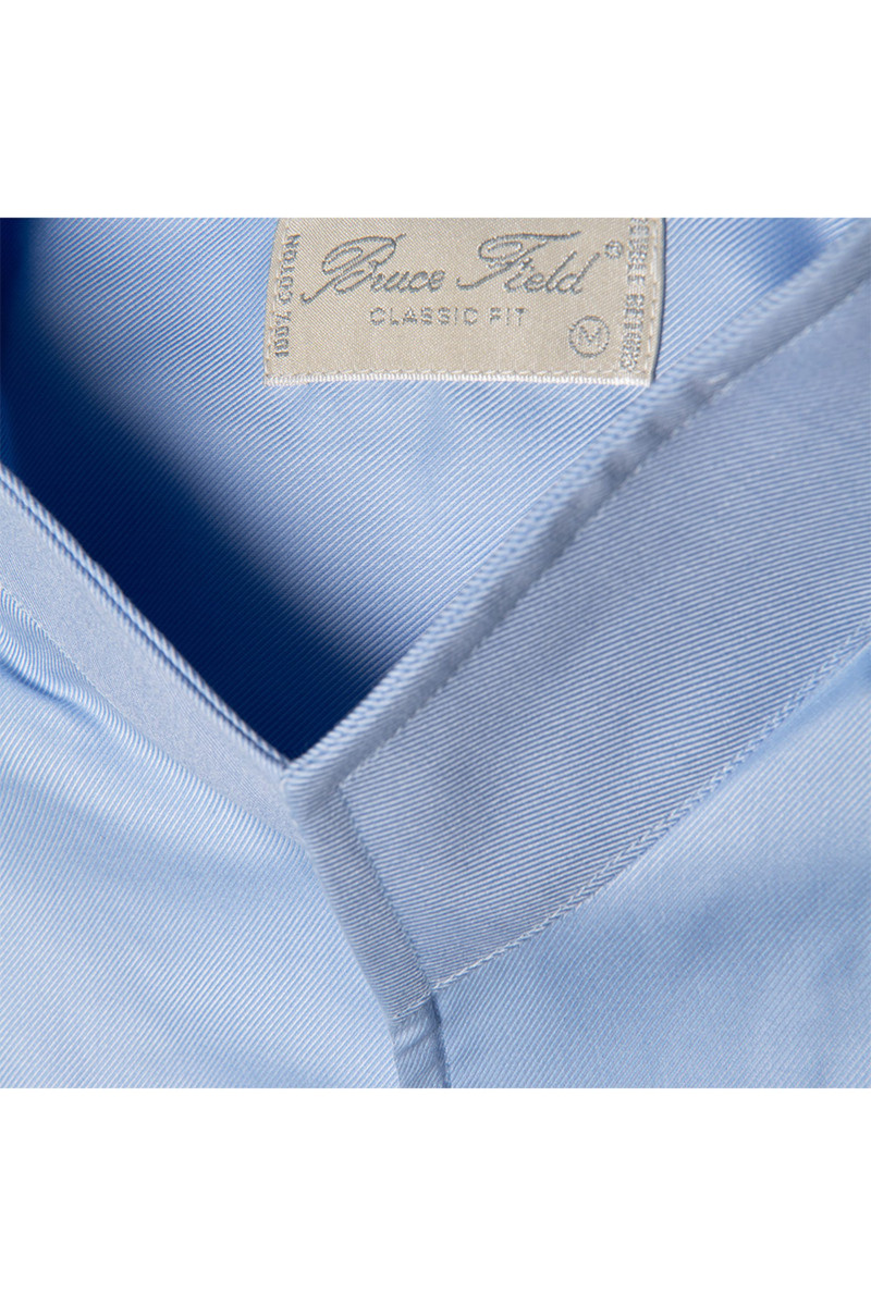 Chemise Aldo coupe droite à col montant en pur coton Palma