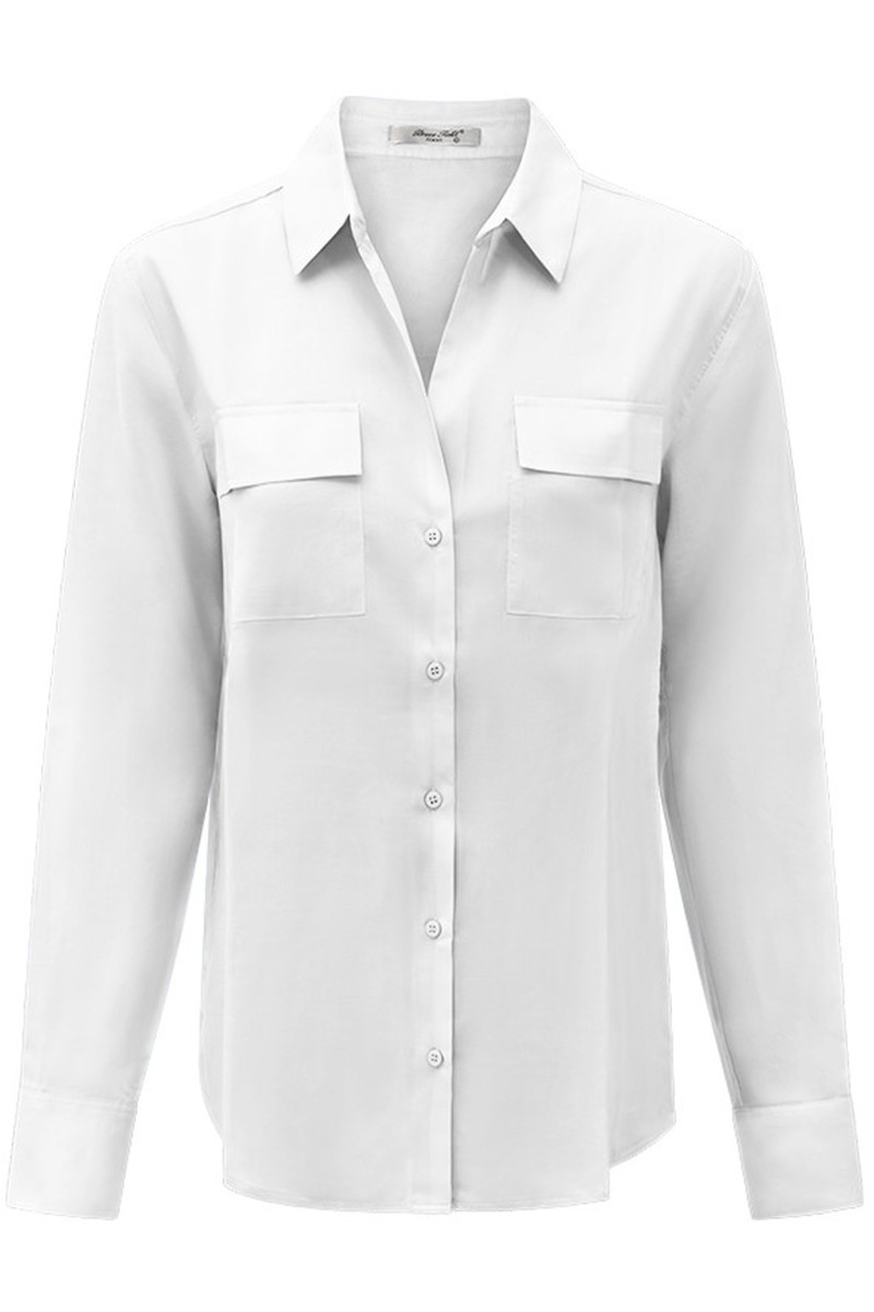 Chemisier coupe droite Valou en tencel